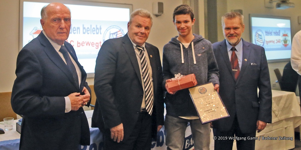 Badener Athletiksport Club - Verleihung Ehrenzeichen