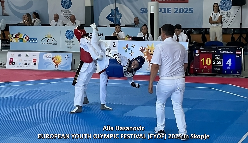 Badener AC Taekwondo - Alia Hasanovic - EYOF 2025
