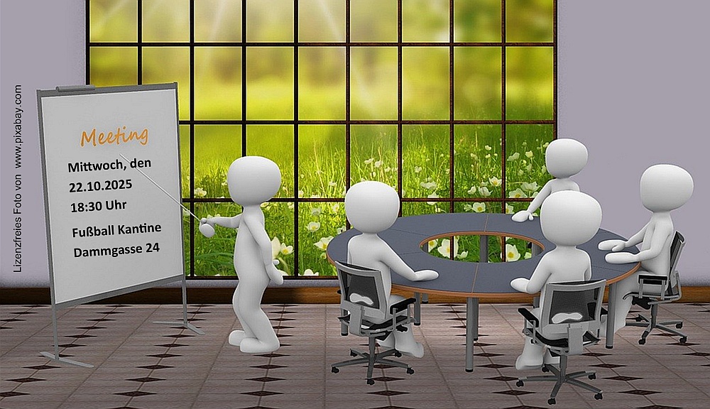 Einladung zur 2. Direktoriumssitzung 2025 - Badener Athletiksport Club